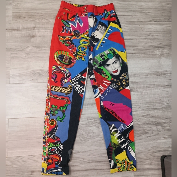 Versace Vogue 1991 Tribute High Waisted Jeans$798 - Picture 3 of 16